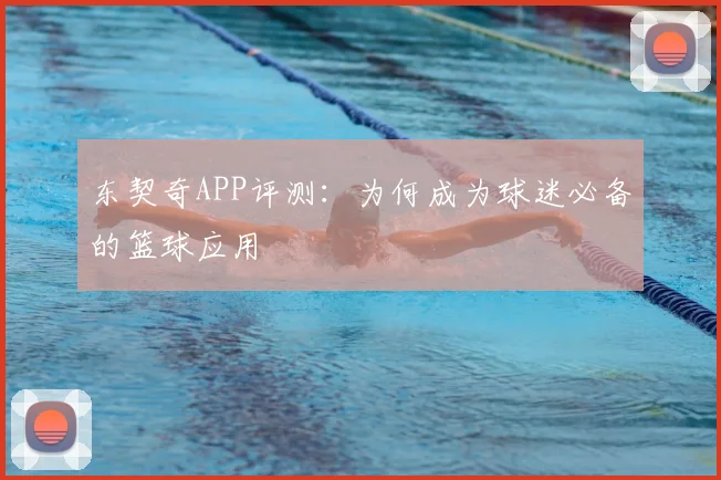 东契奇APP评测：为何成为球迷必备的篮球应用