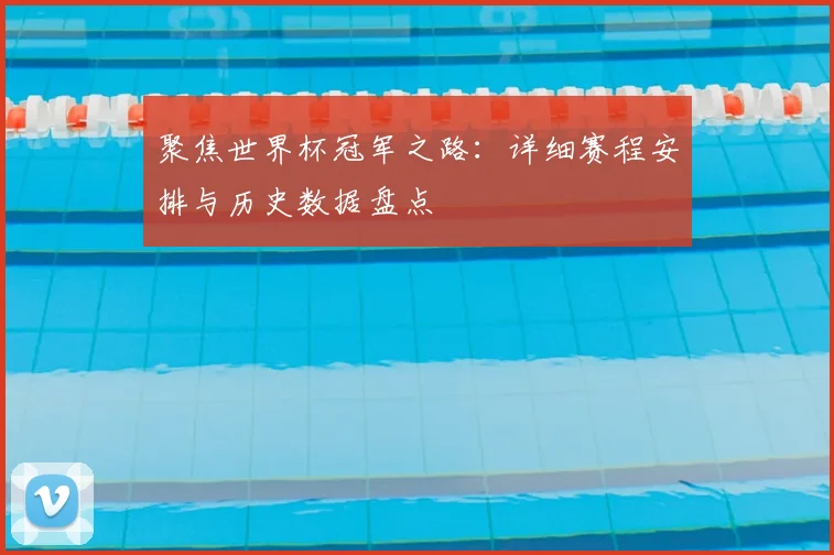 聚焦世界杯冠军之路：详细赛程安排与历史数据盘点